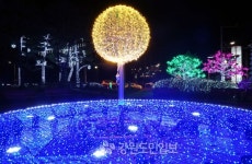 [영월]영월 분수대공원 조명 새단장