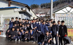 [동해]동해 광희고 취약계층 연탄 전달