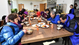 [정선]정선군종합사회복지관 떡국 나눔