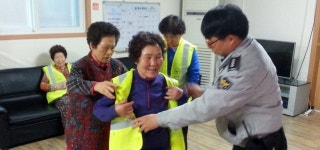 [횡성]횡성 서원파출소 어르신교통사고예방