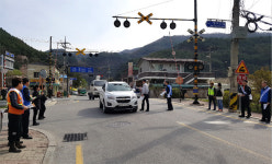 [정선]민둥산역 철도교통안전캠페인