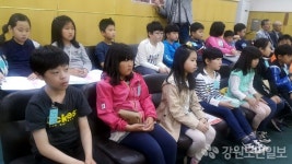 [인제]용대초 학생, 임시회 참관