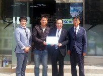 KCC페인트동해 베스트파트너 현판 수여식