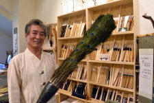 “털만 보면 붓을 만들고 싶어요”