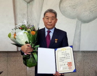 [영월]김기수 법사랑위원 영월회장 범죄예방 대회서 대통령 표창
