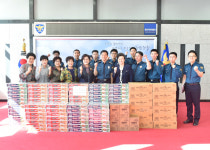 [춘천]나눔과기쁨 춘천시회 의무경찰 위문품 전달