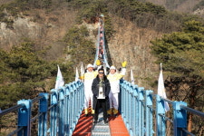 평창 성화, 올림픽 관문도시 원주 도착