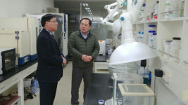 황환민 강원조달청장 춘천 에코비전 방문