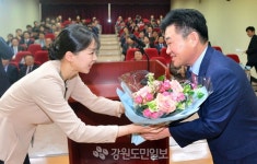 G1 강원민방 허인구 사장 취임식