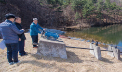 [고성]윤승근 군수 영농철 저수지 현장점검