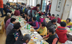 [동해]동해 우봉회 경로잔치