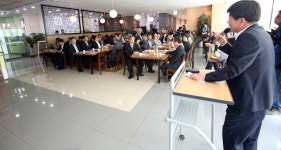 도농기원 홍천서 강원나물밥 도시락 출시행사