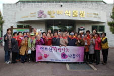 [춘천]독거노인 봄나들이 봉사 활동