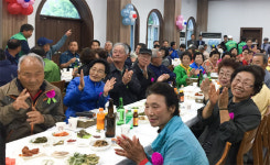 [정선]정선 화암면 새마을부녀회 경로잔치