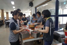 [평창]평창 미탄여성의소대 급식봉사