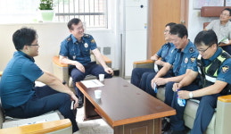 김원준 강원청장 간동파출소 방문