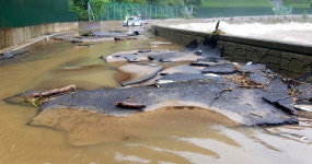 태풍 ‘솔릭’ 비교적 얌전히 지나갔다