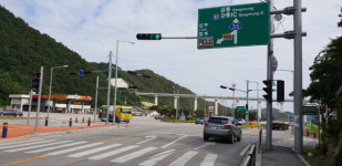 [강릉]성산면 진입 교차로 사고 빈번