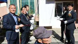 [평창]평창 대관령면 횡계12리 경로당 현판식