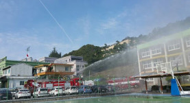 [삼척]삼척소방서·삼척초교 합동소방훈련