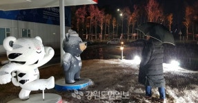 평창의 첫눈
