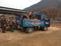 [화천]화천군산림조합 땔감나눔행사