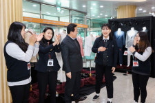 한샘고 패션디자인과 창작 의상 전시회