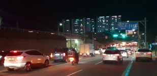 [강릉]유천지구 출입로 출·퇴근 교통 혼잡