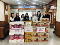 [속초]도공 연수원 봉사단 생필품 기탁