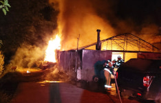 [양구]양구 비닐하우스 화재 발생