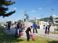 대한무공수훈자회 강원지부 현충시설 정화활동