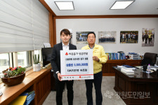 [속초]다비치 안경점 산불피해 성품전달