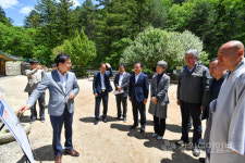 [정선]정재숙 문화재청장, 폐광지역 문화재로드 현장답사