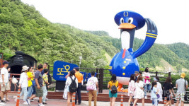 [춘천]강촌역 또오리 조형물 설치