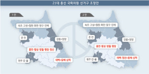 속·고·양 통폐합에 춘천·원주 제외 도 선거구 혼돈
