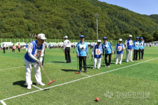 [정선]아리아리 정선기 강원도게이트볼대회