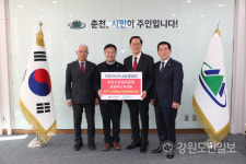 [춘천]춘천신성감리교회 후원물품 전달