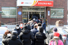 강원도내 곳곳 마스크 줄서기