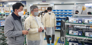 [원주]이재갑 고용노동부장관, 원주 문막 동화공단 메디아나 방문