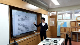 [삼척]“학생 1명이지만 온라인 수업합니다”