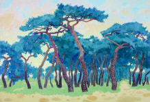 임영우 소나무전 고성서 개막