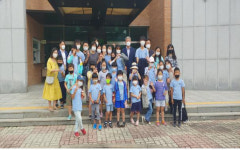 [원주]원주 산돌자연학교, 홍천국토관리사무소에 고마움 전해