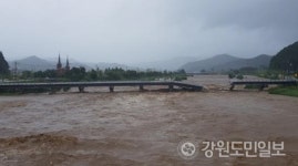 [평창]평창 진부면 송정교·동산교 폭우로 유실