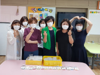 [원주]원주 흥업초, 전교생 위한 마스크 걸이 제작 눈길