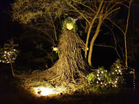 숲의정령,인형요정…외로운 빈 섬 채운 축제