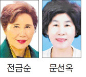 도여성단체협의회장 선거 전금순-문선옥 후보 양자대결