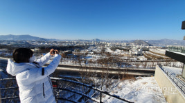 겨울왕국으로 변신한 춘천