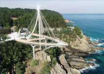 [삼척]삼척 이사부길 바다 위 걷는 스카이워크 조성