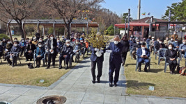 문학촌·문학비 2곳으로 갈라진 김유정 84주기 추모제