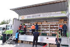 [강릉]강원도광역기부식품지원센터 푸드마켓 이동서비스 개최